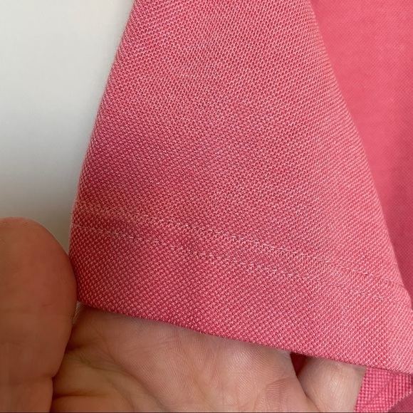 Peter Millar Collection Perfect Pique Polo in Salmon Pink L - Picture 5 of 9